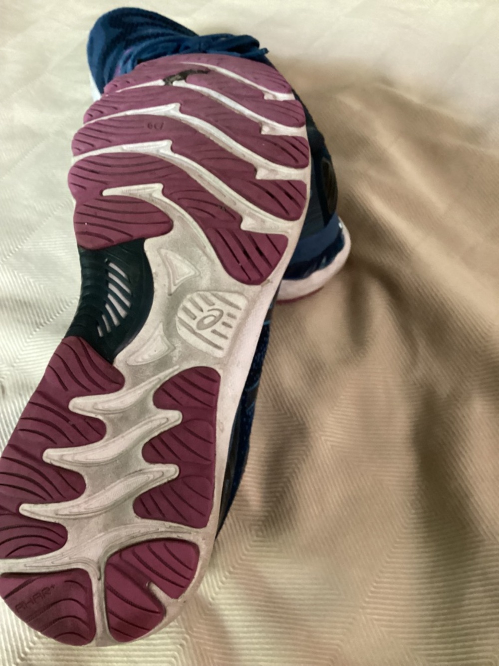 📣Asics Gel-Nimbus 23 Grand Shark/Digital Aqua Running Shoes-9 wide - Picture 5 of 6
